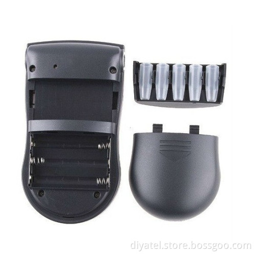 Alcohol Tester with 3-Digit Blue Backlight LCD Display and Five Replaceable Mouthpieces